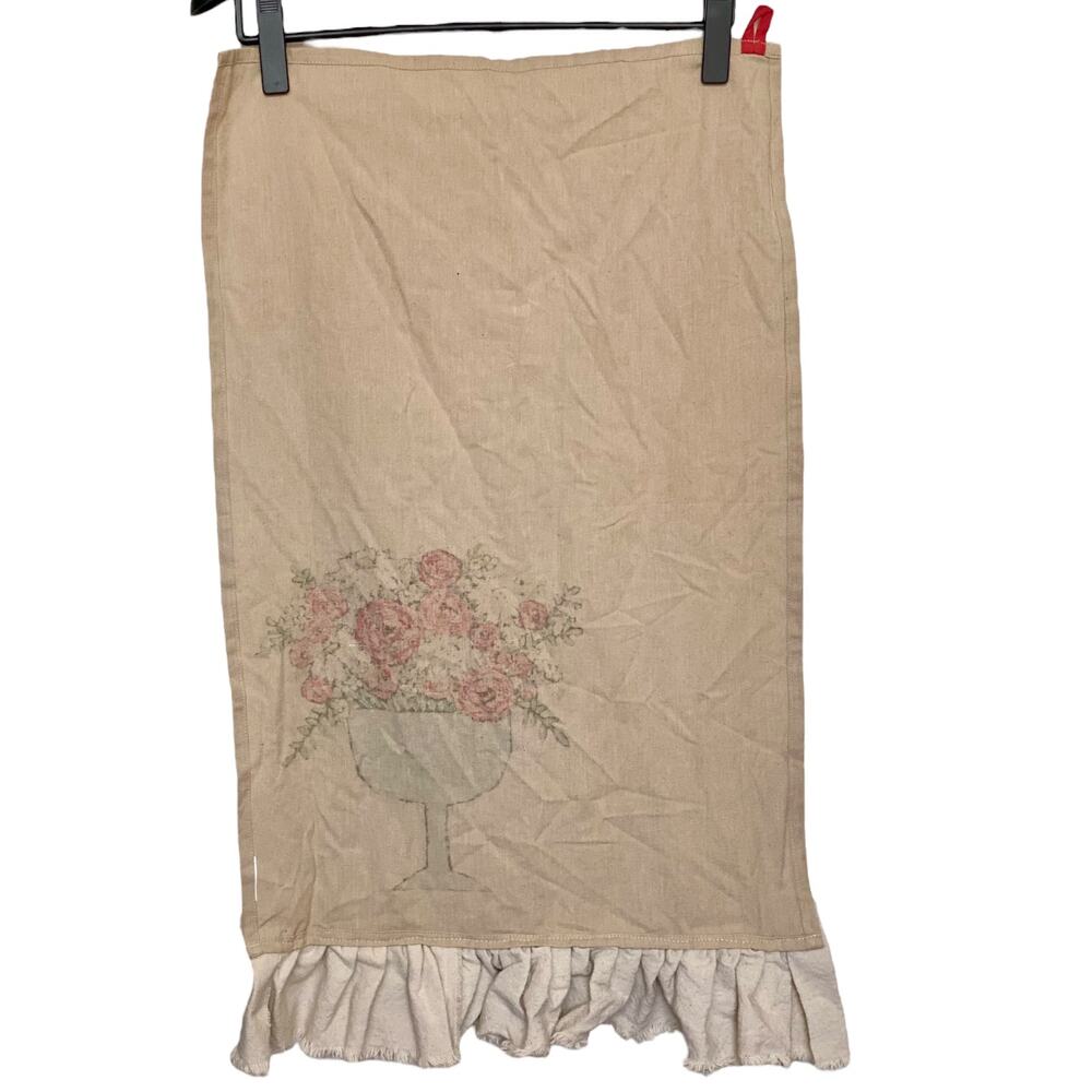 Vintage Floral Kitchen Tea Towel 18"x30" - Picture 2 of 2